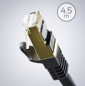 Ethernet Cat6a STP Patch Cable - 4,5 м