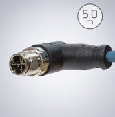Кабель M12 to RJ45 IP67 Cat6a Cable [Right Angle, Triton Side] – 5 м